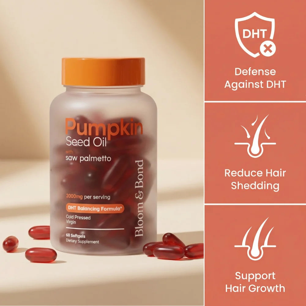 Bloom & Bond Pumkin Seed Oil for Women's hair