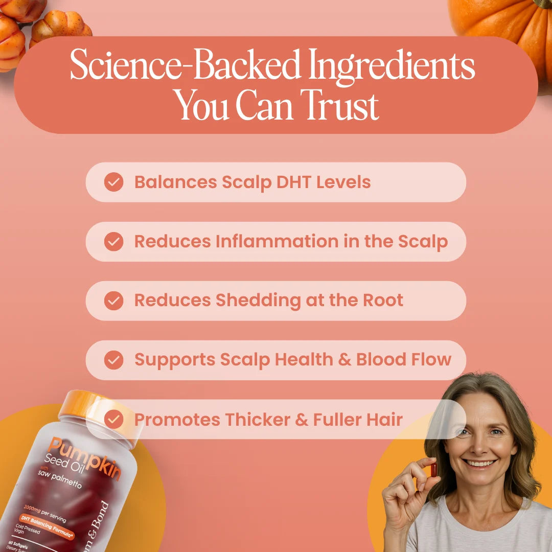 Bloom & Bond Pumkin Seed Oil for Women's hair